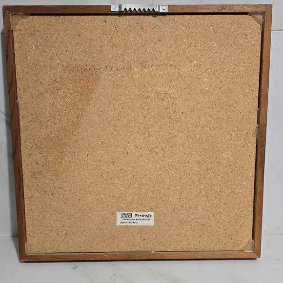 Vintage Handmade Sand Art Painting Kachina Tribal - Navajo Native American - Picture 7 of 8